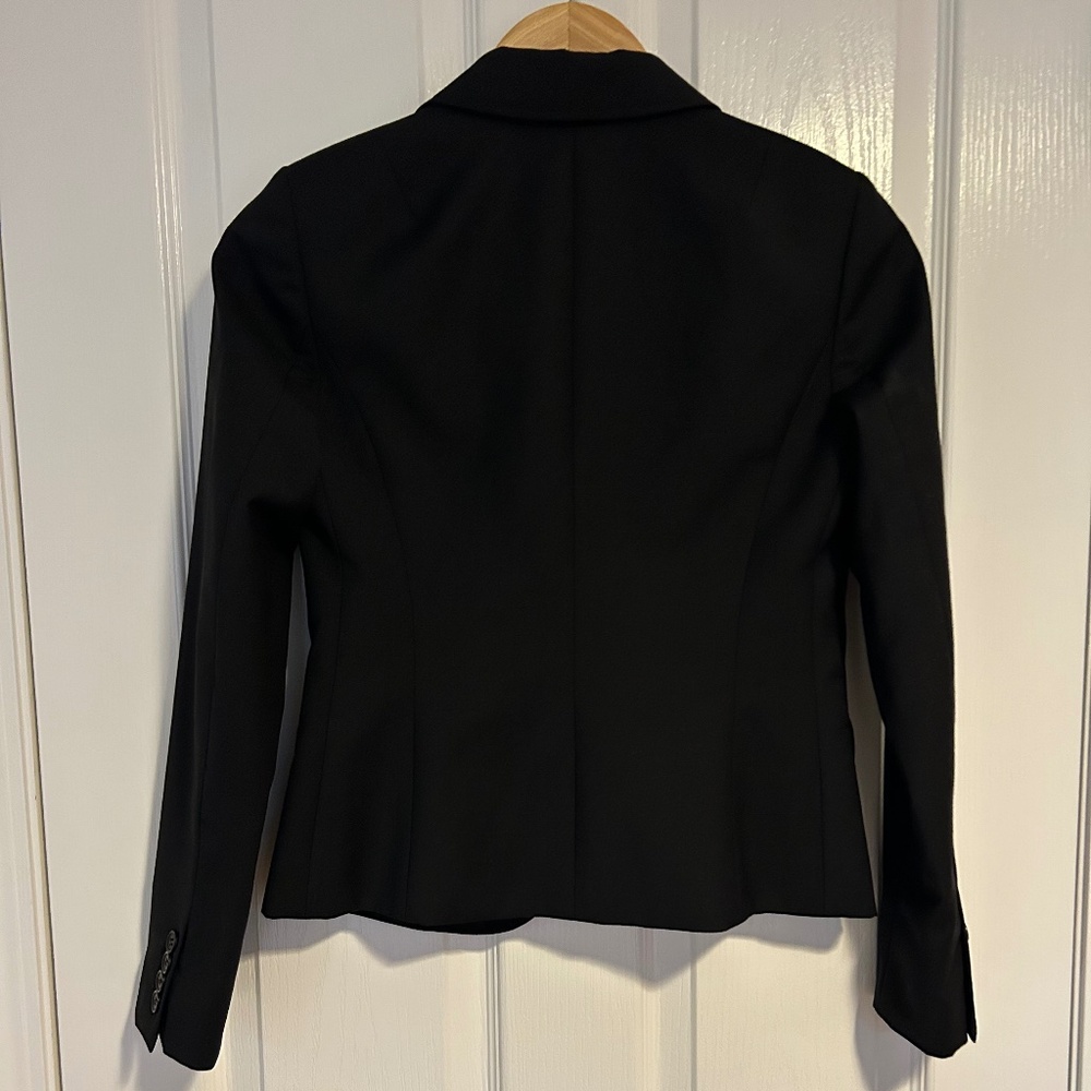 J Crew Suiting, black blazer, Sz 00 - Picture 4 of 4